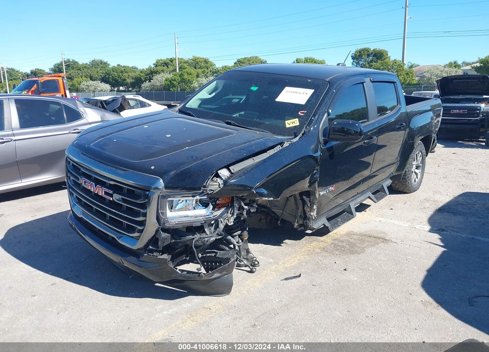 2021 GMC CANYON 4WD SHORT BOX AT4 - LEATHER VIN: 1GTG6FEN7M1265776