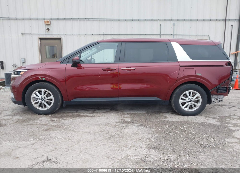 2023 KIA CARNIVAL MPV LX SEAT PACKAGE VIN: KNDNB4H3XP6222221