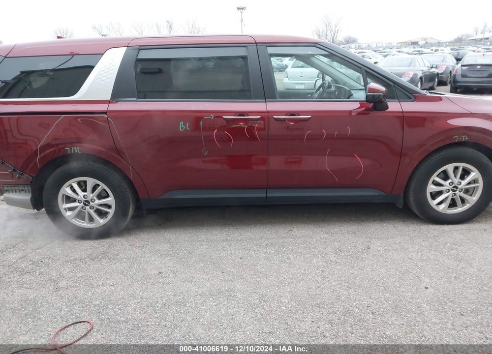 2023 KIA CARNIVAL MPV LX SEAT PACKAGE VIN: KNDNB4H3XP6222221