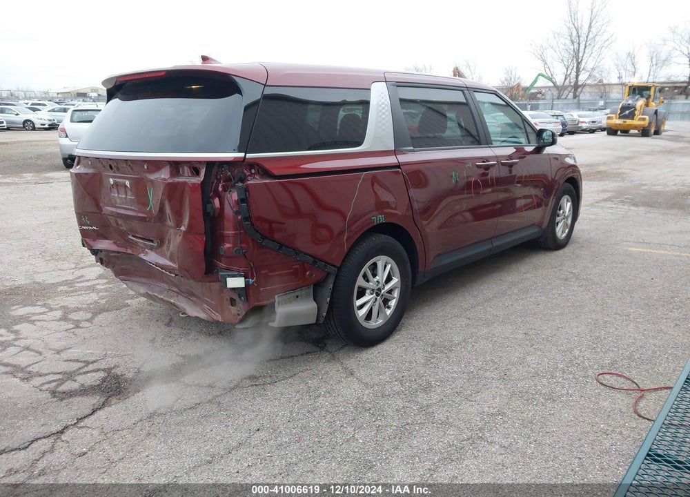 2023 KIA CARNIVAL MPV LX SEAT PACKAGE VIN: KNDNB4H3XP6222221