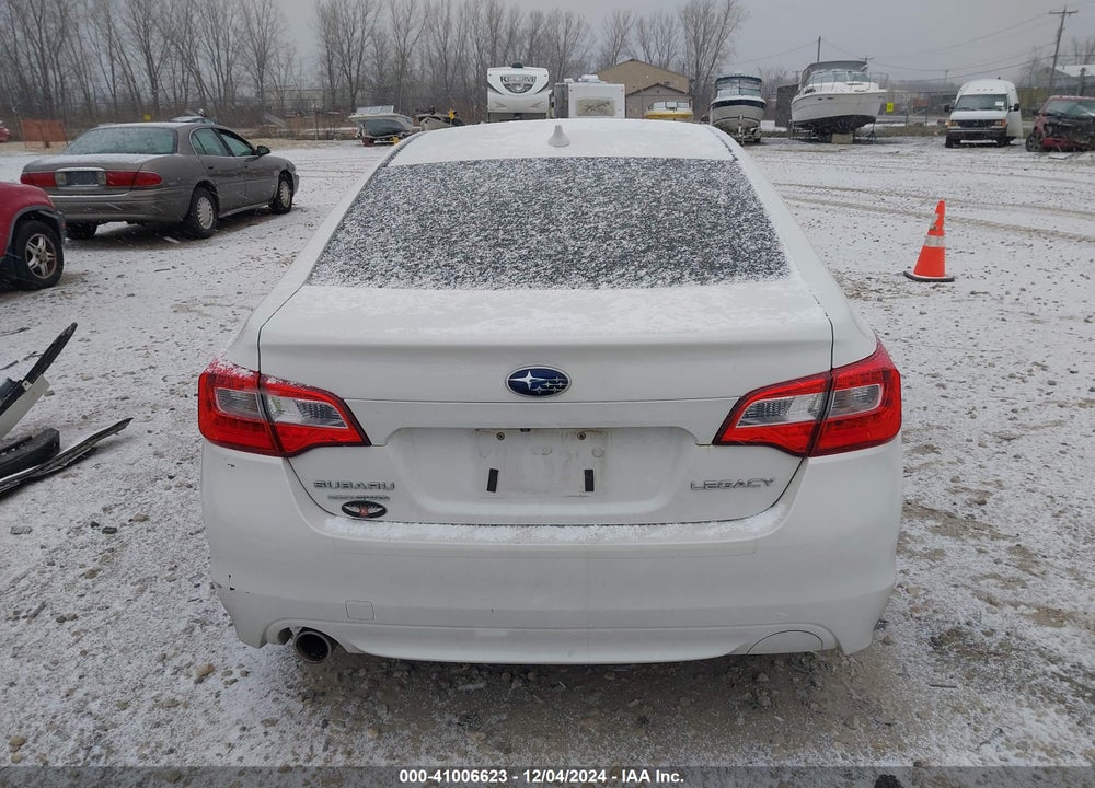 2016 SUBARU LEGACY 2.5I LIMITED VIN: 4S3BNBJ60G3053797