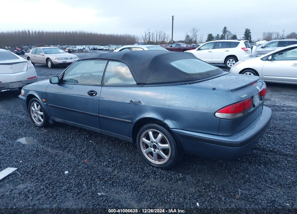 1999 SAAB 9 3 VIN: YS3DD78N6X7022660