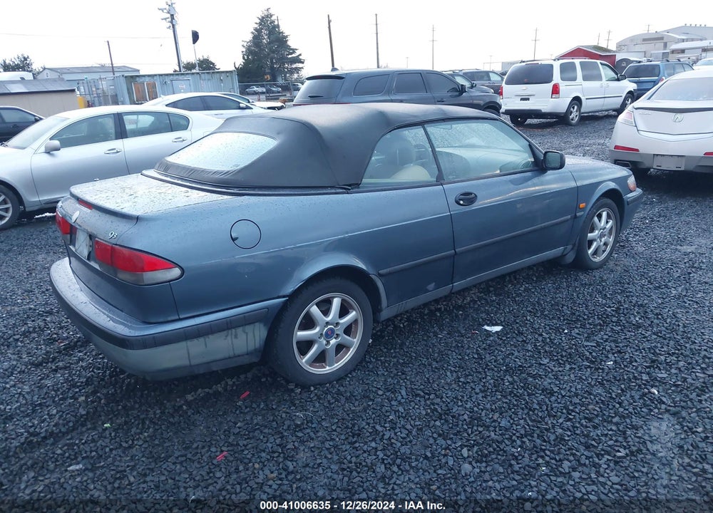 1999 SAAB 9 3 VIN: YS3DD78N6X7022660