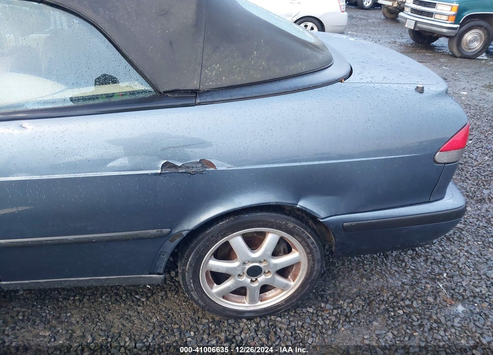 1999 SAAB 9 3 VIN: YS3DD78N6X7022660
