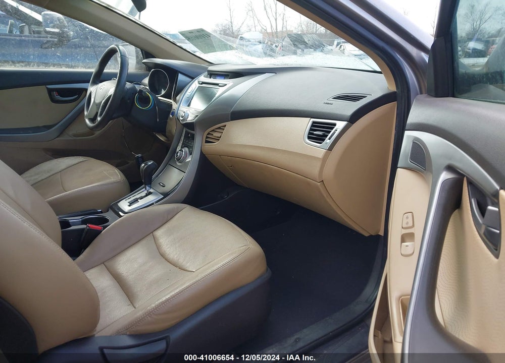 2012 HYUNDAI ELANTRA LIMITED VIN: 5NPDH4AE6CH105998