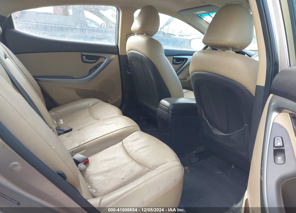 2012 HYUNDAI ELANTRA LIMITED VIN: 5NPDH4AE6CH105998