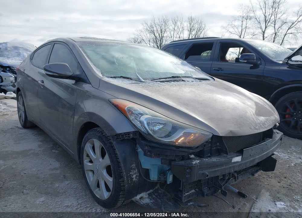2012 HYUNDAI ELANTRA LIMITED VIN: 5NPDH4AE6CH105998