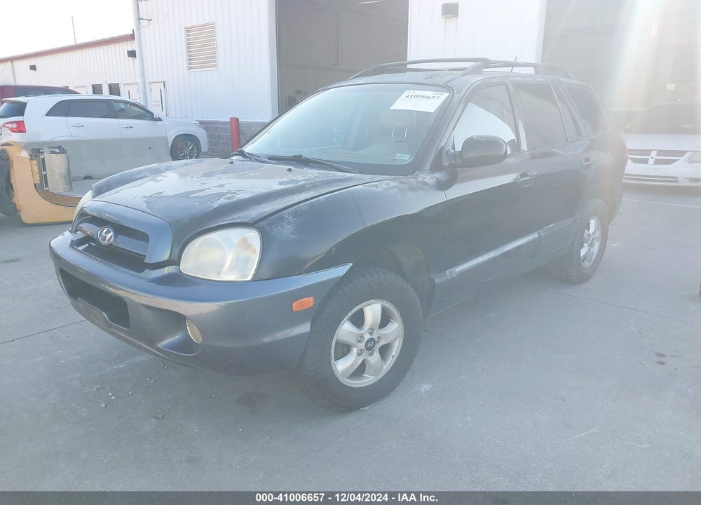 2005 HYUNDAI SANTA FE GLS/LX VIN: KM8SC73EX5U881950