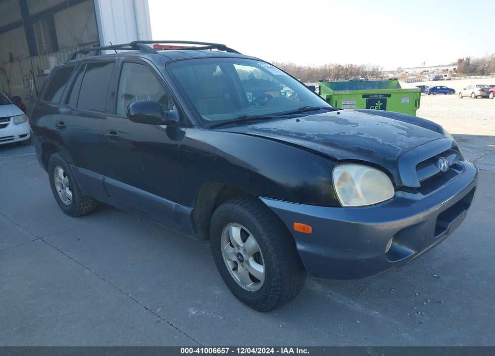 2005 HYUNDAI SANTA FE GLS/LX VIN: KM8SC73EX5U881950