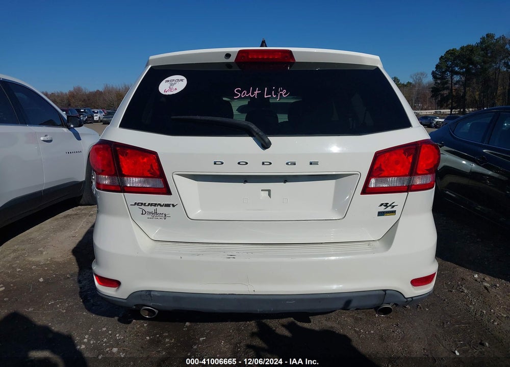 2016 DODGE JOURNEY R/T VIN: 3C4PDCEG5GT165775