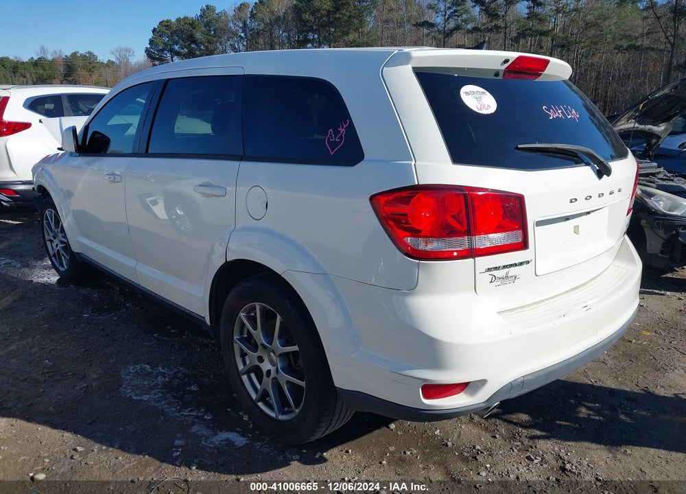 2016 DODGE JOURNEY R/T VIN: 3C4PDCEG5GT165775