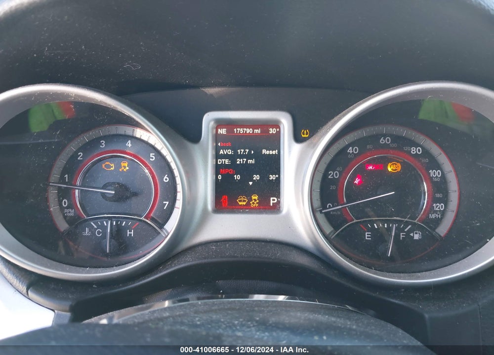 2016 DODGE JOURNEY R/T VIN: 3C4PDCEG5GT165775