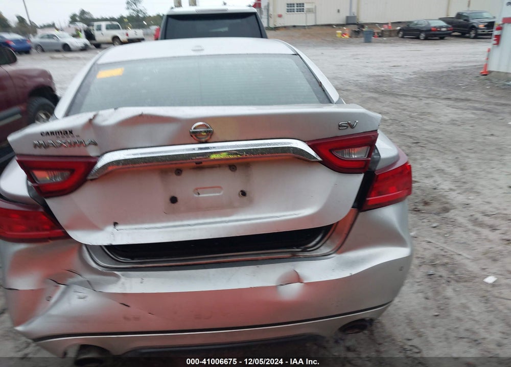 2018 NISSAN MAXIMA 3.5 SV VIN: 1N4AA6AP7JC380394