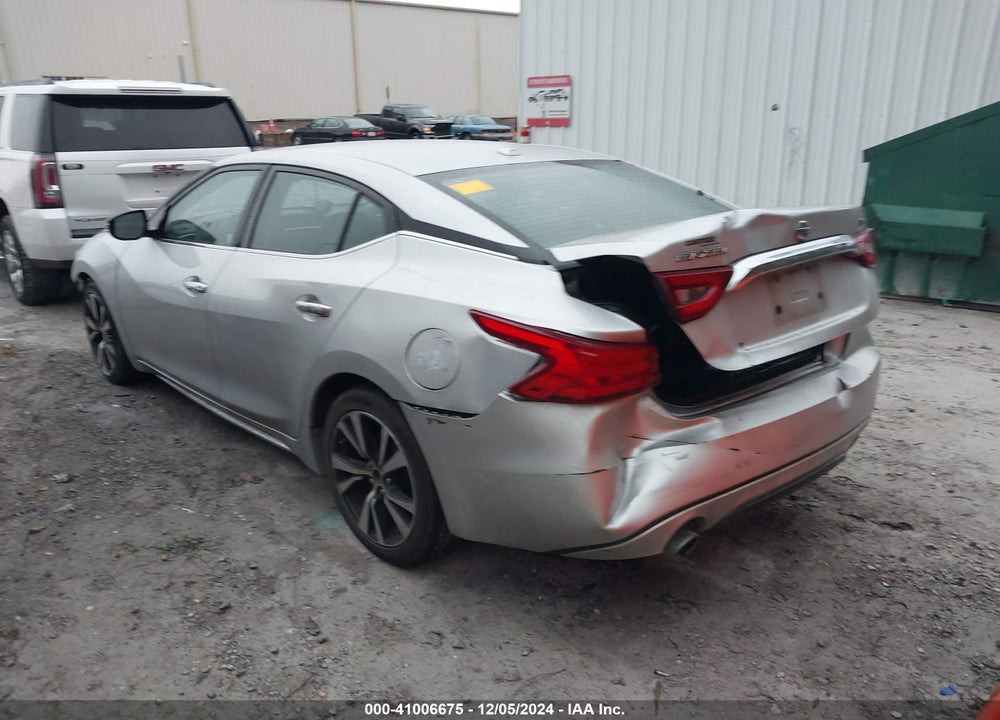2018 NISSAN MAXIMA 3.5 SV VIN: 1N4AA6AP7JC380394