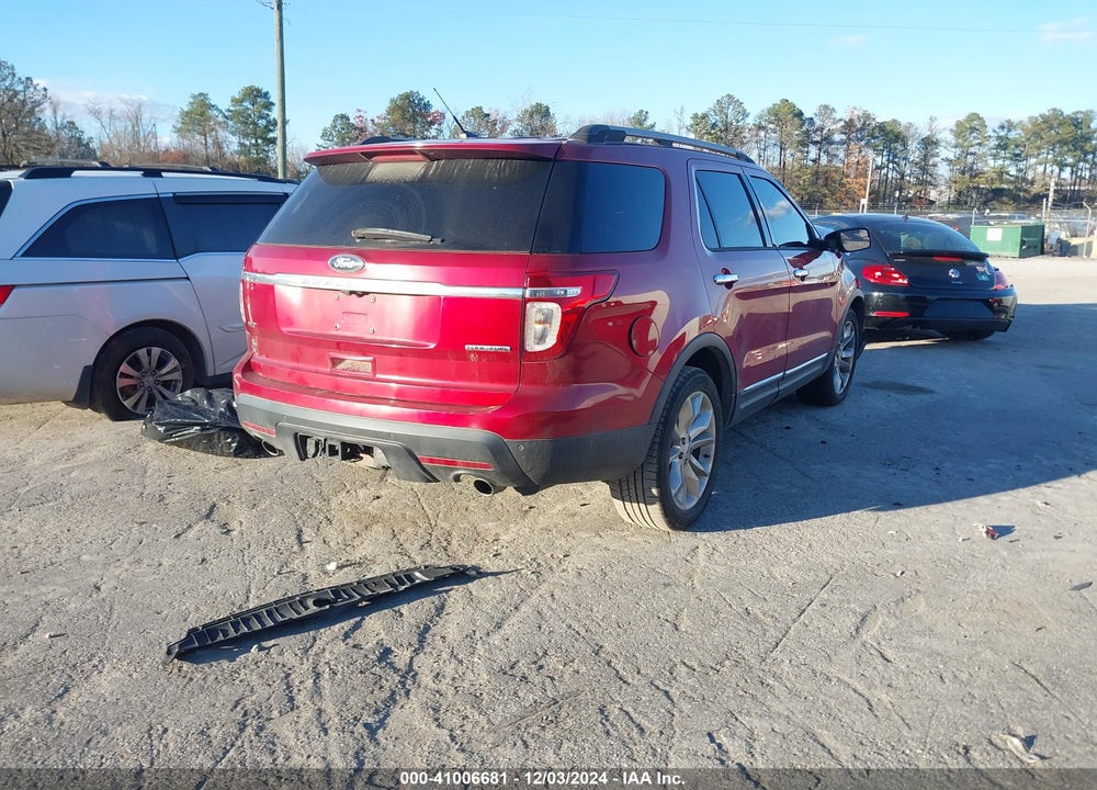 2013 FORD EXPLORER XLT VIN: 1FM5K7D89DGC23204