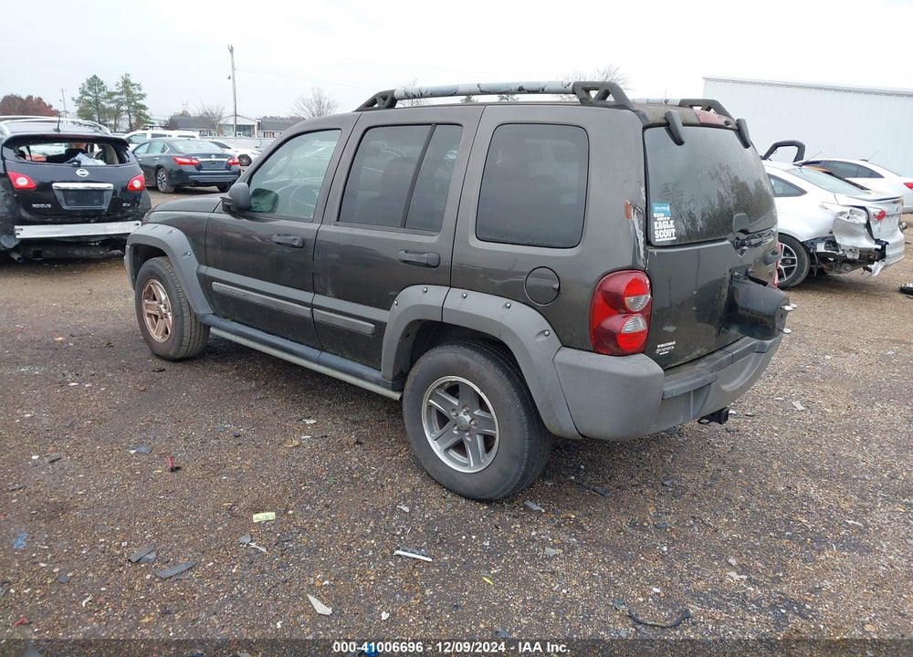 2005 JEEP LIBERTY RENEGADE VIN: 1J4GK38K15W548734