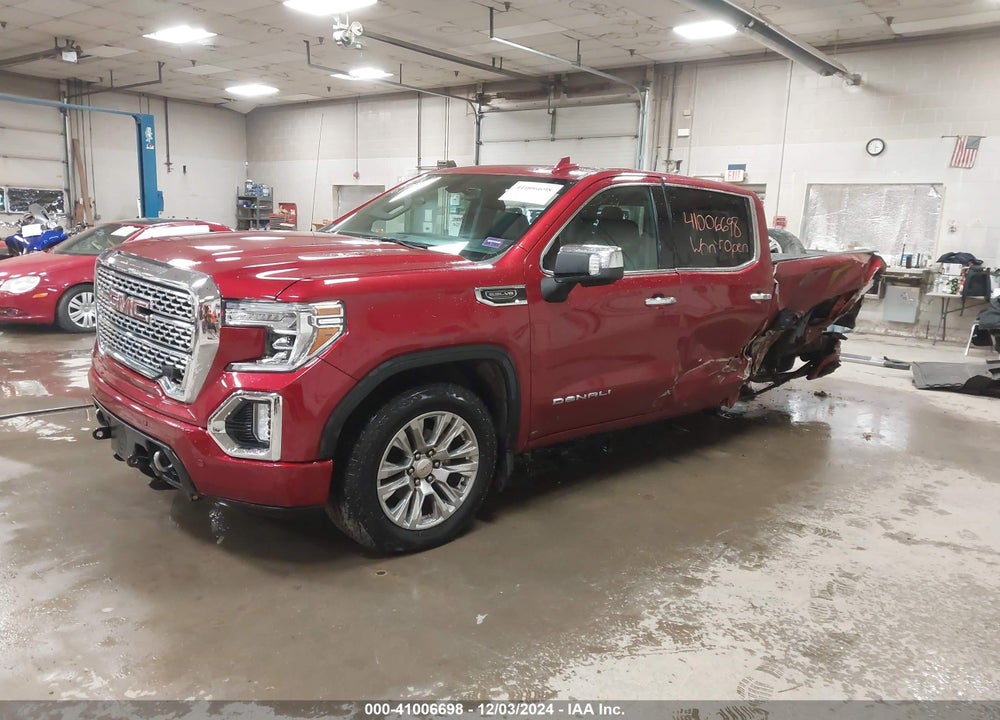 2021 GMC SIERRA 1500 4WD SHORT BOX DENALI VIN: 3GTU9FEDXMG413891