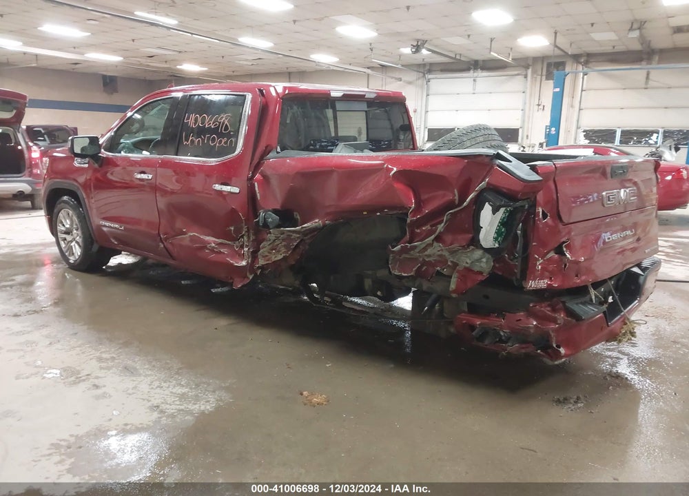 2021 GMC SIERRA 1500 4WD SHORT BOX DENALI VIN: 3GTU9FEDXMG413891
