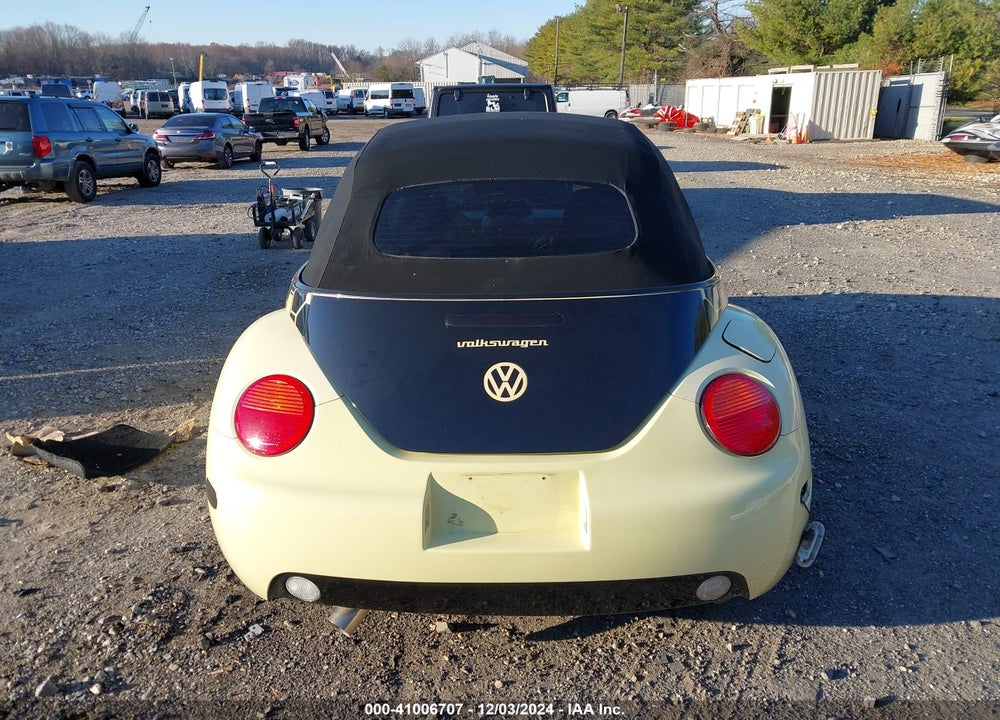 2005 VOLKSWAGEN NEW BEETLE GLS VIN: 3VWCM31Y95M352115