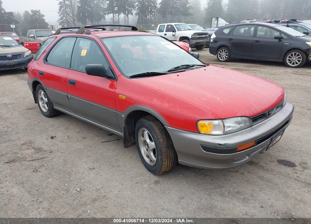 1996 SUBARU IMPREZA OUTBACK VIN: JF1GF4856TG817513