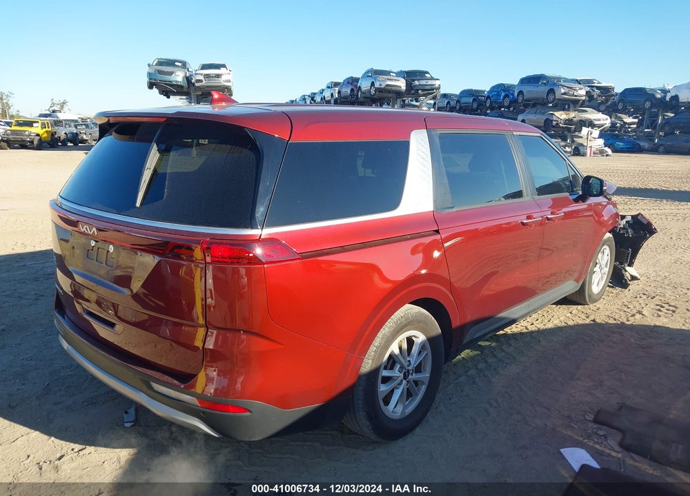 2024 KIA CARNIVAL MPV LX SEAT PACKAGE VIN: KNDNB4H3XR6325402
