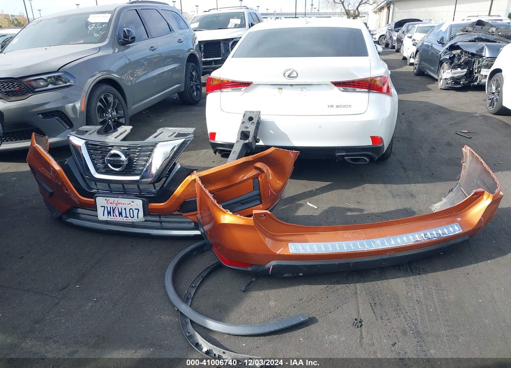 2017 NISSAN ROGUE SV VIN: JN8AT2MT3HW134199