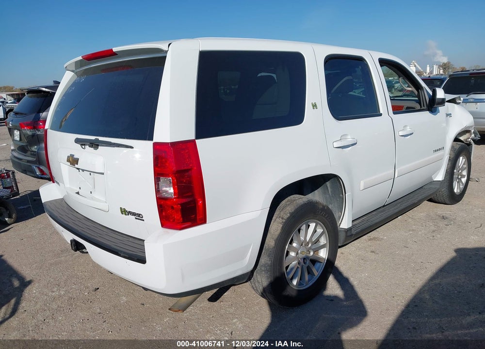 2009 CHEVROLET TAHOE HYBRID VIN: 1GNFC13569R108296