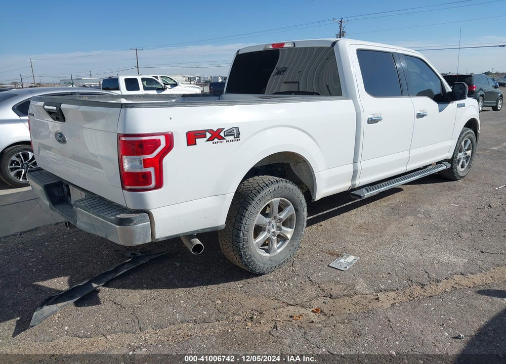 2018 FORD F-150 XLT VIN: 1FTFW1E59JKF29343