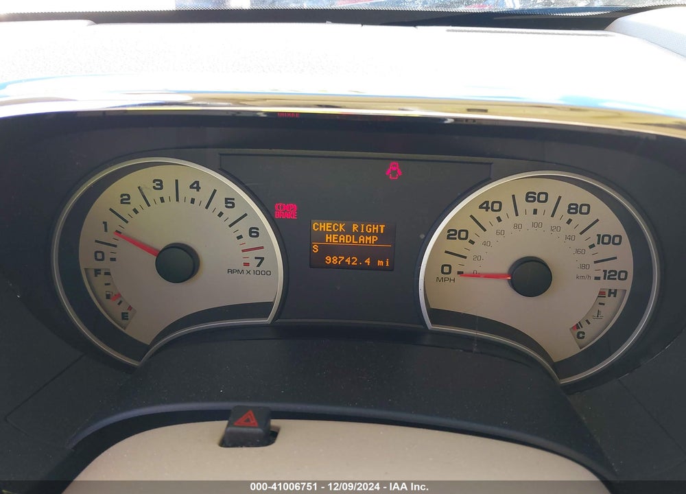2007 FORD EXPLORER LIMITED VIN: 1FMEU75857UB23616