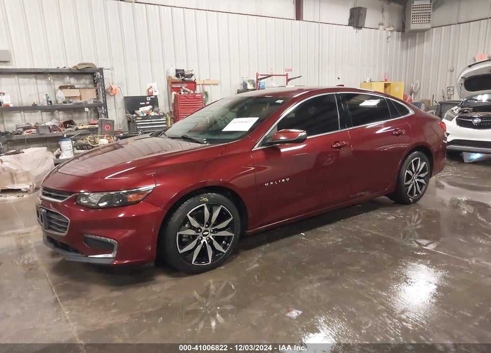 2016 CHEVROLET MALIBU 2LT VIN: 1G1ZF5SX1GF261618