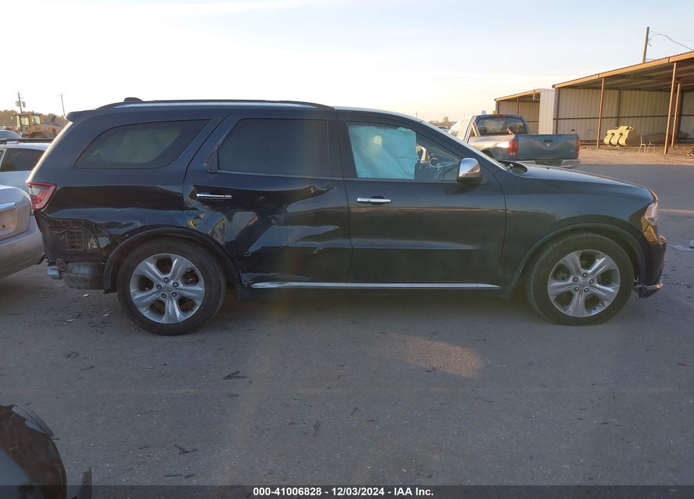 2014 DODGE DURANGO SXT VIN: 1C4RDHAG1EC550397