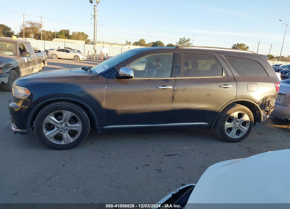 2014 DODGE DURANGO SXT VIN: 1C4RDHAG1EC550397