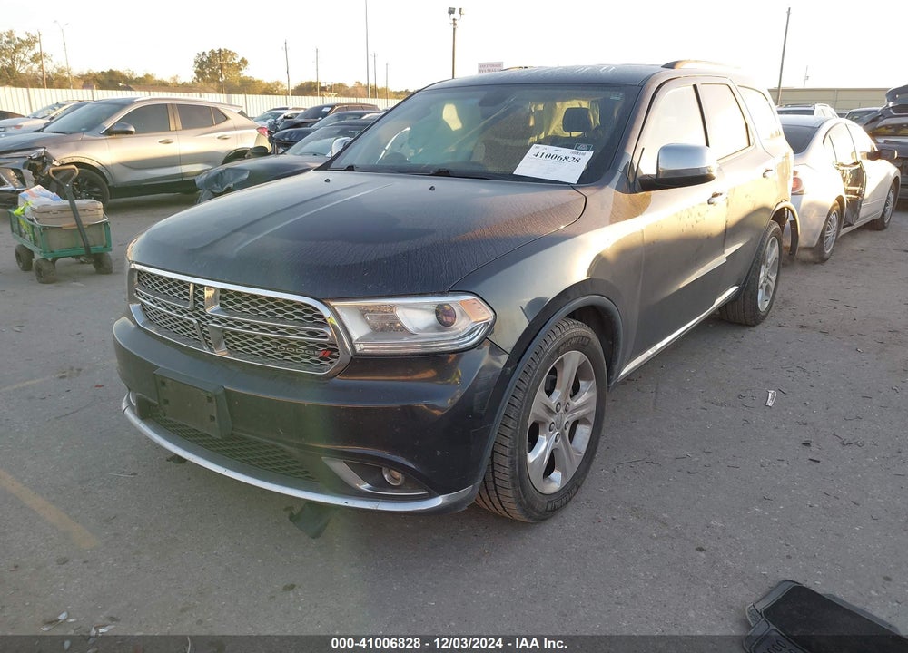 2014 DODGE DURANGO SXT VIN: 1C4RDHAG1EC550397