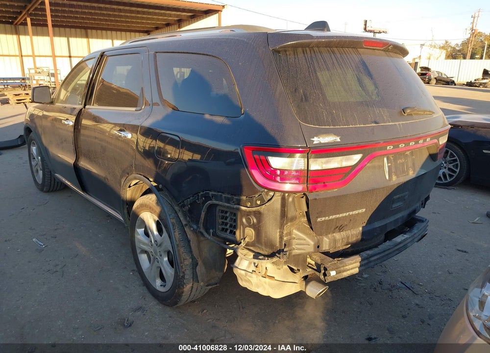 2014 DODGE DURANGO SXT VIN: 1C4RDHAG1EC550397