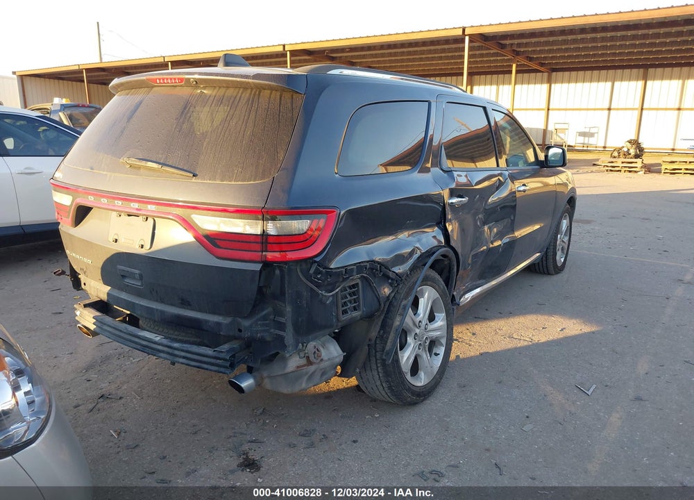 2014 DODGE DURANGO SXT VIN: 1C4RDHAG1EC550397