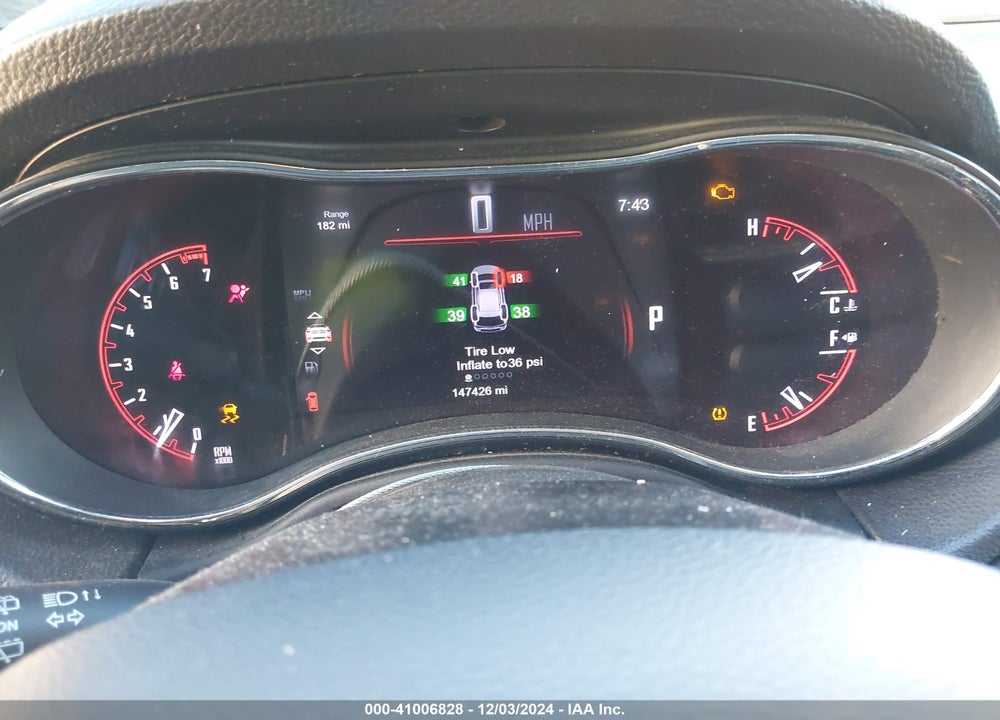 2014 DODGE DURANGO SXT VIN: 1C4RDHAG1EC550397