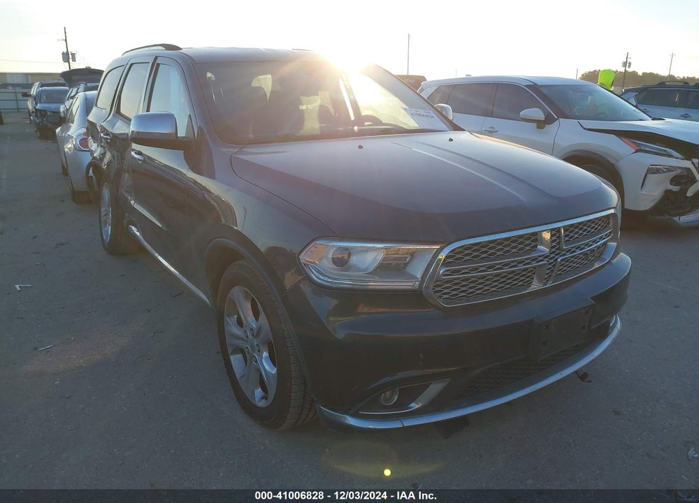 2014 DODGE DURANGO SXT VIN: 1C4RDHAG1EC550397