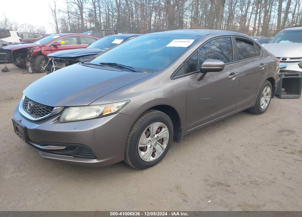 2014 HONDA CIVIC VIN: 2HGFB2F58EH559027