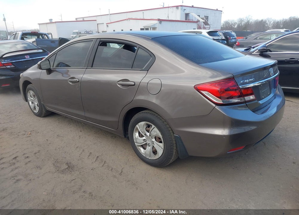 2014 HONDA CIVIC VIN: 2HGFB2F58EH559027