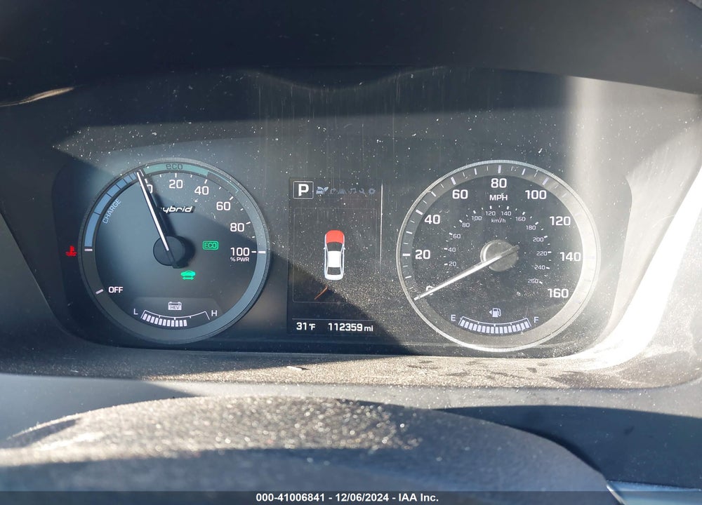 2017 HYUNDAI SONATA HYBRID VIN: KMHE34L11HA060251
