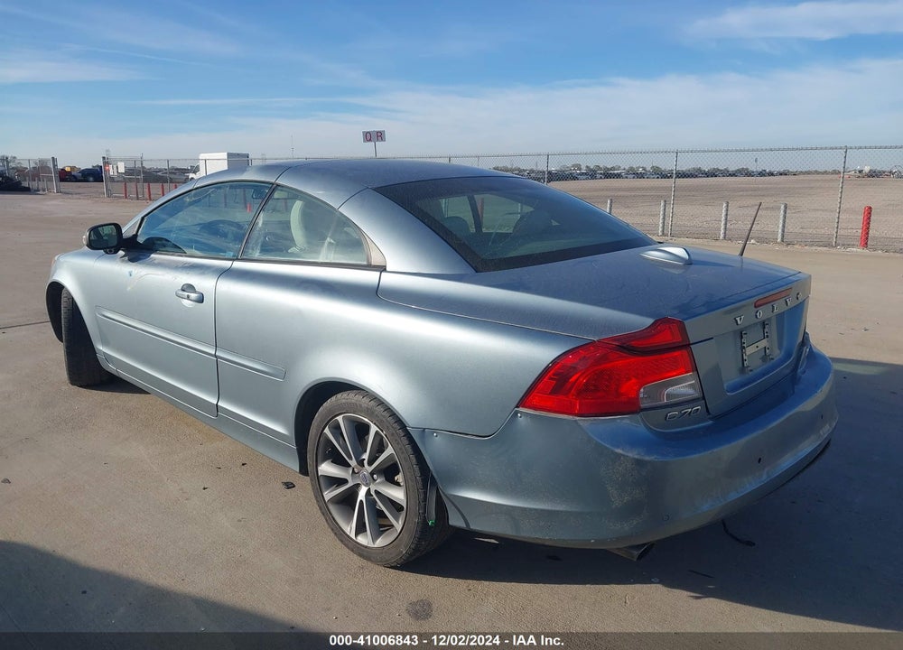 2011 VOLVO C70 T5 VIN: YV1672MC1BJ114666