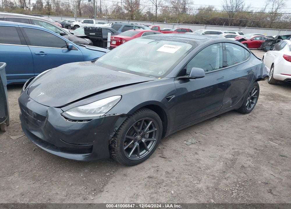 2021 TESLA MODEL 3 STANDARD RANGE PLUS REAR-WHEEL DRIVE VIN: 5YJ3E1EA9MF850951
