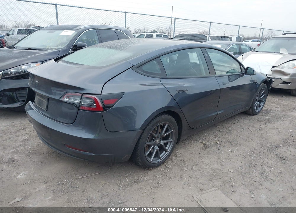 2021 TESLA MODEL 3 STANDARD RANGE PLUS REAR-WHEEL DRIVE VIN: 5YJ3E1EA9MF850951