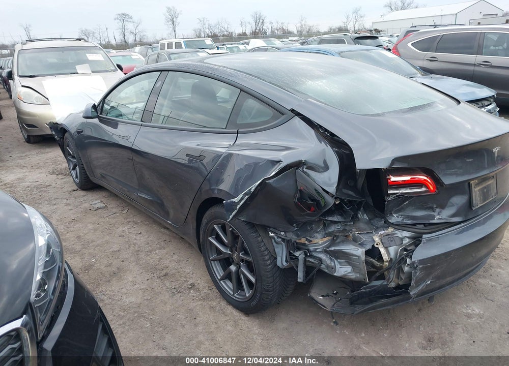 2021 TESLA MODEL 3 STANDARD RANGE PLUS REAR-WHEEL DRIVE VIN: 5YJ3E1EA9MF850951