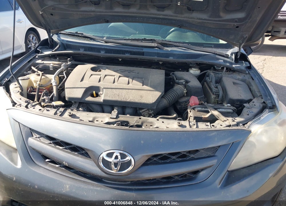 2011 TOYOTA COROLLA LE VIN: 2T1BU4EE3BC634243
