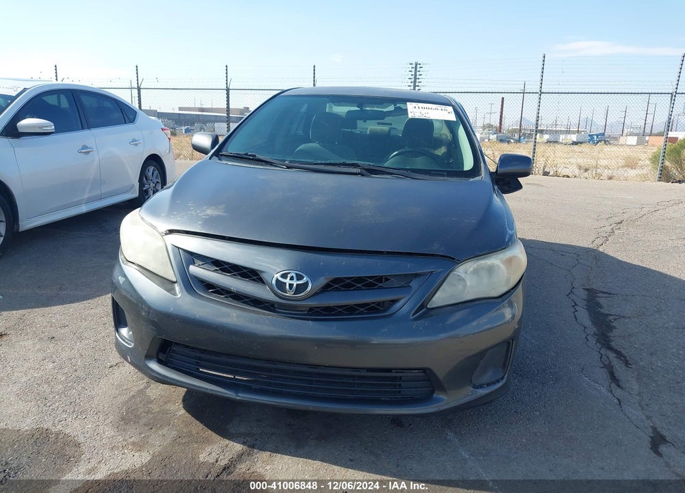 2011 TOYOTA COROLLA LE VIN: 2T1BU4EE3BC634243