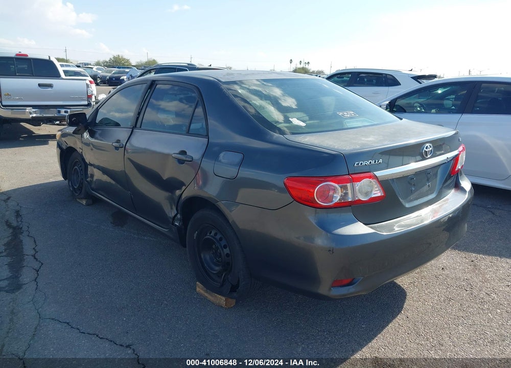 2011 TOYOTA COROLLA LE VIN: 2T1BU4EE3BC634243