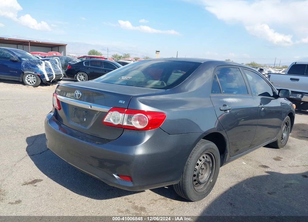2011 TOYOTA COROLLA LE VIN: 2T1BU4EE3BC634243
