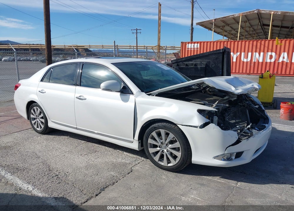 2011 TOYOTA AVALON LIMITED VIN: 4T1BK3DBXBU376938