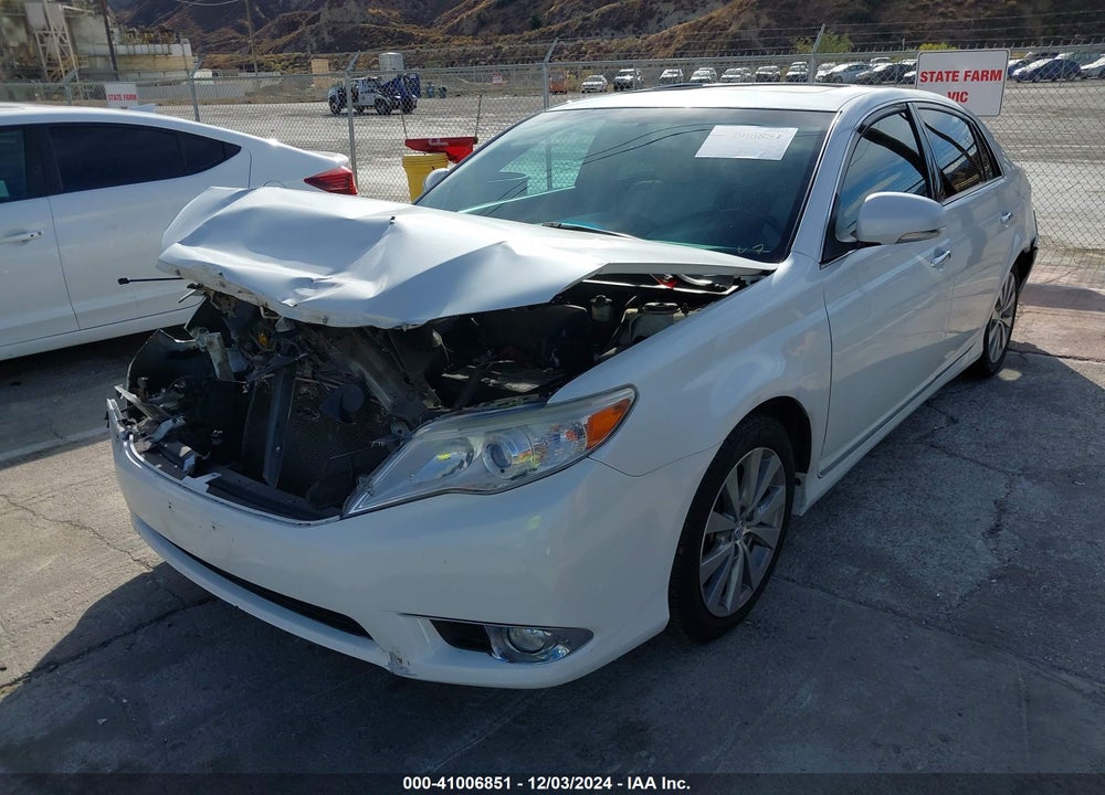 2011 TOYOTA AVALON LIMITED VIN: 4T1BK3DBXBU376938
